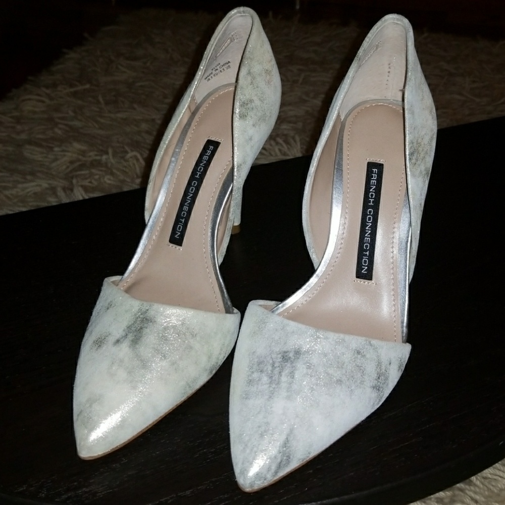 French Connection Elvia Silver, 6.5
